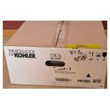 ML - KOHLER Caxton 2000-0 Rectangle Undermount Lavatory Sink - White, 20 x 15.5 in