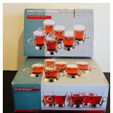 BR1 - Stainless Steel 6-Piece Tea Cup Set -  (2 Sets)