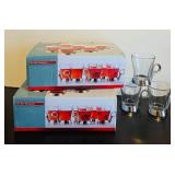 BR1 - Stainless Steel 6-Piece Tea Cup Set -  (2 Sets)