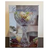 LL - Crystal Clear Wellington 14in Lead Crystal Compote - 24% Lead Crystal