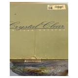 LL - Crystal Clear Wellington 14in Lead Crystal Compote - 24% Lead Crystal