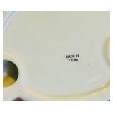 LL - 7-Inch Porcelain Figurine - Woman in Tiered Floral Dress With Bouquet