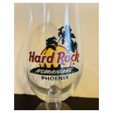 LLB - Hard Rock Cafe Hurricane Glass - Phoenix - 10 in Tall - Original Box