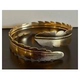 LLB - Gold-Tone Spiral Bracelets (Lot of 5)