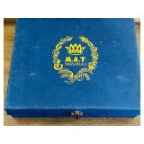 BR1 - Imperial MA.T Imperial Porcelain Tea Set - Teapot, Sugar Pot, 6 Cups & Saucers, Plates