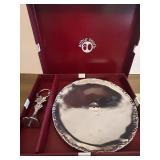 BR1 - Arthur Court Round Plate with Rope Edge - Boxed with Accessory & Certificate