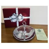 BR1 - Arthur Court Round Plate with Rope Edge - Boxed with Accessory & Certificate