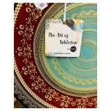 BR1 - The Art of Tabletop - 13-Inch Turkish Decorative Plates - Set of 3 - Handmade in Turkey