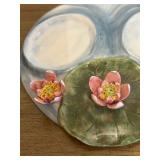 BR1 - Westland Swan & Duck Salt & Pepper Shaker Set on Lily Pad Base - 4 Pieces