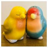 BR1 - Westland Swan & Duck Salt & Pepper Shaker Set on Lily Pad Base - 4 Pieces