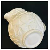 BR1 - Taste-ology Porcelain White Dinnerware - Pitcher, Bowls, Heart Dishes, Spiked Bowl