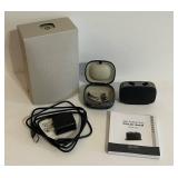 BR1 - Widex sRIC Charger WPT03 Model Hearing Aid Charger w/ 2 Aids, Case & Power Adapter