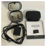 BR1 - Widex sRIC Charger WPT03 Model Hearing Aid Charger w/ 2 Aids, Case & Power Adapter