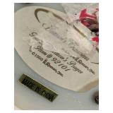 BR1 - Porcelain Angel Figurine Set: Mary & Baby Jesus, Angel, Baptized in Christ