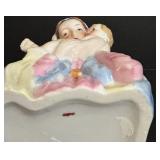 BR1 - Porcelain Angel Figurine Set: Mary & Baby Jesus, Angel, Baptized in Christ