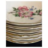 BR1 - Meritage Floral Bone China Dinnerware Set - Rose Pattern, 10 Inch Platter, Made in China