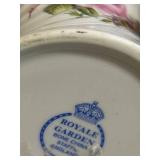 BR1 - Meritage Floral Bone China Dinnerware Set - Rose Pattern, 10 Inch Platter, Made in China