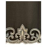 MBC - JKARA Black Beaded Crop Jacket - Size L, Embellished Edges, New