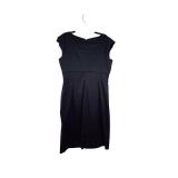 MBC - KM Collections by Mila Bell Navy Beaded Cocktail Dress - Size 14