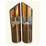 DR - Copper Salt & Pepper Mills Set - 4 Pcs