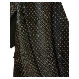 LL - Alex Evenings Sequined Wrap Top - Size L