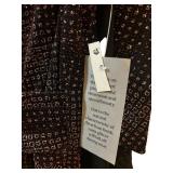 LL - Alex Evenings Sequined Wrap Top - Size L