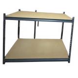 LL - Industrial Metal Shelving Units 48 x 24 x 34 (Lot of 2)