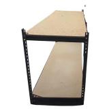 LL - Industrial Metal Shelving Units 48 x 24 x 34 (Lot of 2)