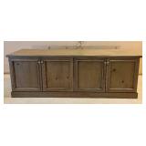 Vintage Console Cabinet - Four-Door