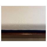 Bed Frame with Avenue Nightstand - Casual Cherry Finish