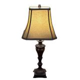 Antique-Style Table Lamp - Ornate Cast Metal Base