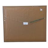 Framed Wall Art - Mediterranean Courtyard Scene