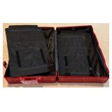 Red 2-Piece Hard Shell Luggage Set - Spinner Wheels