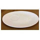 OLA Spain Tableware including 24 Oval Breakfast Saucers and 18 Mugs