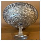 Turkish Iznik-Style Ceramic Pedestal Bowl