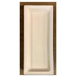 Gourmet Buffet Server Multi-Level with White Stoneware Trays - New in Original Packing