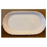 CerArt Made in Italy White Ceramic Platter Set - 4 Pieces