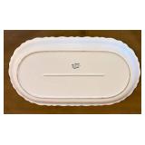 CerArt Made in Italy White Ceramic Platter Set - 4 Pieces