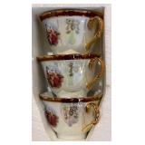 17-Piece Tea & Coffee Set - Teapot, Sugar Bowl, Creamer, 6 Cups & 6 Saucers