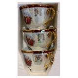 17-Piece Tea & Coffee Set - Teapot, Sugar Bowl, Creamer, 6 Cups & 6 Saucers