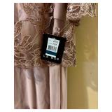 Le Bos 26722 Rose Long Dress - Size 16