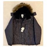 NOBO No Boundaries Winter Coat XL/XG (46/48) Fur Hood Parka