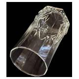 Crystal Glass Tumblers 16oz Goblets 6in Tall (Lot of 19)