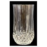 Crystal Glass Tumblers 16oz Goblets 6in Tall (Lot of 19)