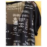 Chanel Rhinestone Logo T-Shirt - XL