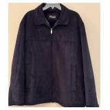 Dockers Premium Black Suede Jacket - XXL