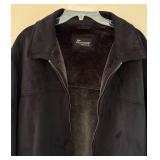 Dockers Premium Black Suede Jacket - XXL