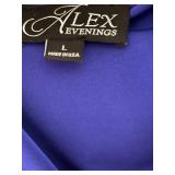 Alex Evenings Draped Pearl-Embellished Blouse - New with Tags - Size L