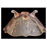 Vintage Lancaster Pink Depression Glass Footed Bowl, Two Mikasa Crystal Pink Rosella Candy/Relish Dishes