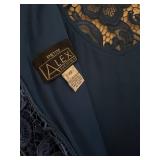 Alex Evenings Petite 16P Two-Piece Lace Evening Dress with Scarf